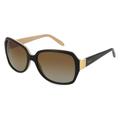 Ralph RA5138 Damen-Sonnenbrille Vollrand Eckig Acetat-Gestell, schwarz