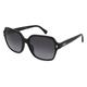 Ralph RA5304U Damen-Sonnenbrille Vollrand Eckig Acetat-Gestell, schwarz