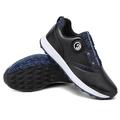 Per uomo Scarpe da ginnastica Scarpe casual da uomo Scarpe bianche Da golf Per sport Esterno Sportivo PU Traspirante Comodo Antiscivolo Con lacci intrecciali Nero Bianco Estate Primavera