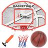 Set Tabellone da Basket da Parete 3 pz 66x44,5 cm