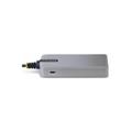 Startech.com hub usb-c con etherenet a 3 porte - 3x porte usb-a, gigabit ethernet rj45, usb 3.0