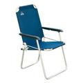 Set di 6 Sedie Relax pieghevoli moia in alluminio blu