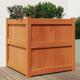 Vidaxl - Fioriera Giardino Marrone Cera 60x60x60 cm Legno Massello Pino