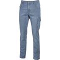 U-power - Pantaloni jeans da lavoro con tasche cargo Jeans jam - xl