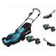 Rasaerba a batteria Makita dlm 330 RG2 18 v 33 cm 30 l + 2x batteria 6,0 Ah + caricabatterie