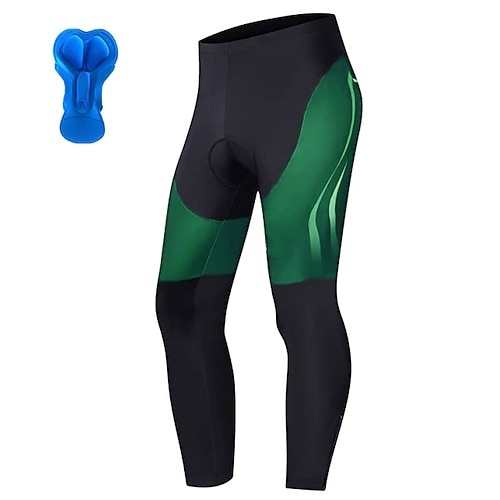 Herren Grafik Fahrradhose Fahhrad Unterteile Mountainbike MTB Straßenradsport Sport 3D-Polster Radfahren Schnelltrocknend Feuchtigkeitsableitend Schwarz Gelb Spandex Bekleidung Fahrradbekleidung