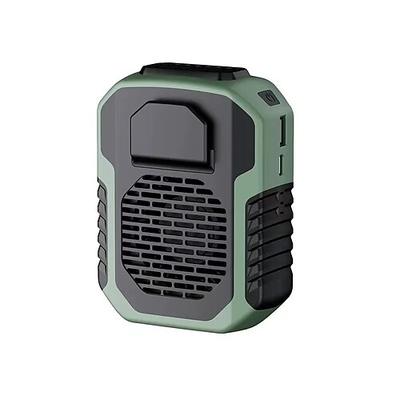 Outdoor-Hüftventilator mit Polymer-Akku, stoßdämpfende Anti-Fall-USB-Portable Power Bank mit flügellosem, hängendem Halsventilator Image