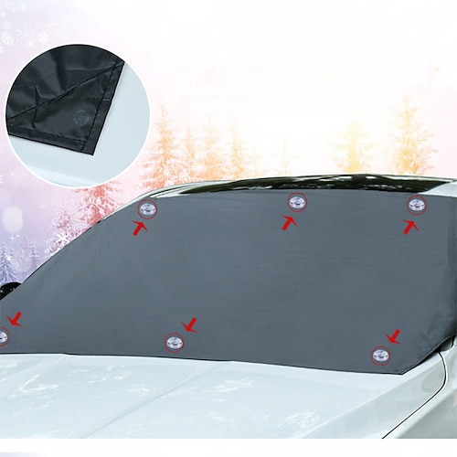 Starfire 210120 cm magnétique voiture pare-soleil protecteur auto pare-soleil pare-brise couverture voiture pare-brise pare-soleil protecteur voiture accessoires