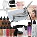 Belloccio Professional Deluxe Dark Shade AIRBRUSH COSMETIC MAKEUP SYSTEM Kit Set