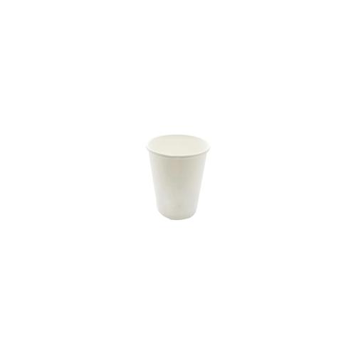 Ekoe Weißes kompostierbares Kaffeeglas 90 ml 50 Stk