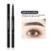 Yubatuo Eye Brow Pencils for Women Makeup Waterproof Eyebrow Pencil Non-smudge Eyebrow Pen-cil Long Lasting Eyebrow Pencil for Filling And Outlining Eyebrow Natural Stereo Brow Pencil