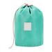 KAGAYD Cosmetic Bag Barrel Shaped Travel Makeup Bags Large Capacity Soft Waterproof Portable Drawstring Cosmetic Bag Multifunctional Bucket Toiletry Bag
