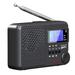 Full-Band Radio Full-band Digital FM MP3 Plug-in Cards U Disk Stereo Radio Alarm Clock Radio (Random Style)