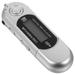 Portable 8GB 1.3-inch LCD Screen Digital MP3 Player USB Flash Drive with /MIC /3.5mm Audio Jack (Silver)