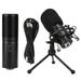 Q9 All Metal High-Sensitivity Recording Studio Condenser Microphone With LED Indicator