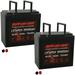 Banshee Battery 12V 55AH Lithium LiFePO4 Deep Cycle Replacement Battery Compatible with Jazzy Elite 14-2 Pack