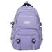 Bags for Women Hot Sale Large Capacity Student Backpack Fashion Solid Laptop Bag Versatile Waterproof Shoulder Bag