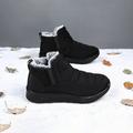 Mens Boots Slip On Wiinter Flat Splashiing Plus Velvet Warm Short Snow Boots New Year Gift Birthday Sole Mens Alpine Swiss Winter Boots On Sale George Mens Winter Boots George Snow Boots