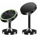 Magnet Car Mount 2 Pack Magnetic Cell Phone Holder with 5 Magnets 720 Degree Rotation Car Phone Holder Magnet Car Mount for Smartphone and GPS Devices