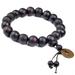 DHliIQQ Adjustable Bracelet Men Black Lava Healing Balance Beads Reiki Buddha Prayer For Women Natural Men V5h2 Bracelet Stone Yoga C0F1