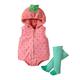 Girl Clothes Strawberry Winter Hooded S Leg Warmer Outfits for Girls