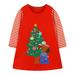 Toddler Child Dailywear Dress Fall Winter Long Sleeve Warm Dance Party Dresses Clothes Cute Lovely Children