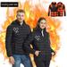 Brilliant Black and Friday/Cyber .Monday Deals Clearance Winter Coats for Women USB intelligent Constant Temperature Heated Windproof Plus Size Coat for Men and Women Winter 21 Heated Jacket Coat