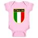 Italy Soccer National Team Retro Crest Baby Bodysuit