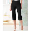 Blair Women's Slimtacular® Pull-On Capris - Black - PM - Petite