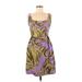 an original MILLY of New York Casual Dress - Mini Scoop Neck Sleeveless: Purple Dresses - Women's Size 8