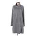 Athleta Active Dress - Sweater Dress: Gray Marled Activewear - Women's Size Medium