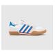 N/a Mens Squash Indoor Trainers Core White Bright Blue Gum, 7.5