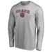 Men's Ash Missouri State University Bears Proud Mascot Long Sleeve T-Shirt