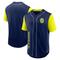 Maillot de baseball mode Nashville SC Balance bleu marine de marque Fanatics pour hommes - Homme Taille: L