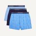 Nautica Men's Solid Knit Boxers, 3-Pack Admiral Blue, L