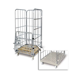 Rollbehälter mit 4 Gittern, NH 1460 mm Image