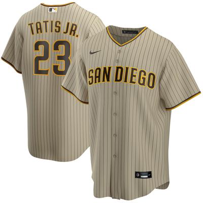 Nike Fernando Tatis Jr. San Diego Padres Ausweichtrikot, Hellbraun, Replika-Spielertrikot für Herren Image