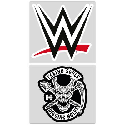 WWE The Undertaker Dual-Aufkleber-Set – 2 x 15 cm Image