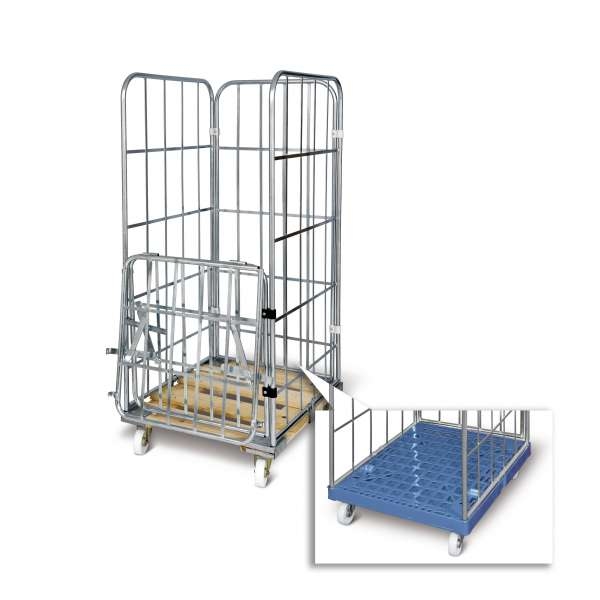 Rollbehälter mit 4 Gittern, NH 1460 mm Image