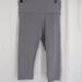 Lululemon Athletica Pants & Jumpsuits | Lululemon Athletica Women's Gray Crop Yoga Leggings - Size 10 | Color: Gray | Size: 10