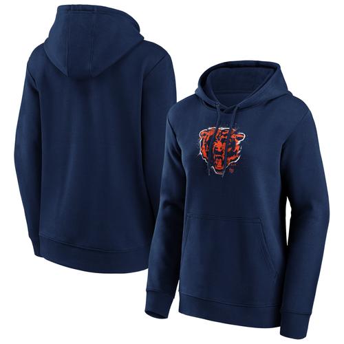 Chicago Bears Splatter Graphic Hoodie - Womens