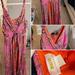 Anthropologie Dresses | Anthropologie Pink And Orange Sunset Lover Maxi Dress - Watch Video | Color: Orange/Pink | Size: Sp