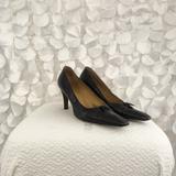 Gucci Shoes | Gucci Womens 8.5 Brown Tasseled Oxford Wood Heel Shoes Stiletto Pumps Cl | Color: Brown | Size: 8.5