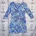 Lilly Pulitzer Dresses | Lilly Pulitzer Upf 50+ Sophie Dress 60 Animals | Color: Blue/Purple | Size: S