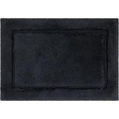 Wide Width Regency Bath Rug by Mohawk Home in Charcoal (Size 27" W 45" L)