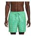 Nike Swim | Men's Nike Digi Swoosh Ombre Lap 7" Swim Trunks Size Large Color Electric Algae | Color: Green | Size: L