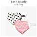 Kate Spade Accessories | Kate Spade Picture Dot And Spade Flower Non Medical Mask Set Nwt | Color: Black/Pink | Size: Os