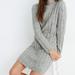 Madewell Dresses | Madewell Donegal Rolled Mockneck Sweater Dress | Color: Gray | Size: 2x