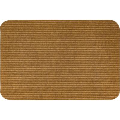 Ribbed Utility Mat Door Mat by Mohawk Home in Tan ...