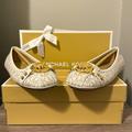 Michael Kors Shoes | Brand New Michael Kors Pumps/Flats | Color: Cream/White | Size: 8.5